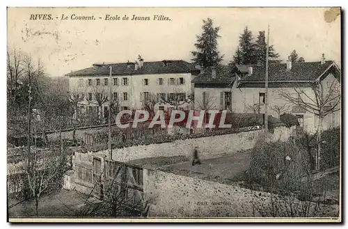 Cartes postales Rives Le Couvent Ecole de jeunes filles