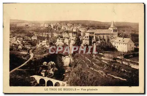 Cartes postales Le Trou De Bozouls Vue generale