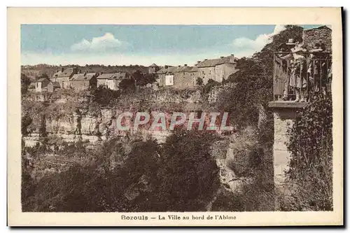 Cartes postales Bozouls La Ville au bord de l'abime