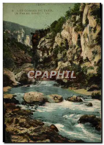 Cartes postales Les Gorges du Tarn Le Pas du Souci