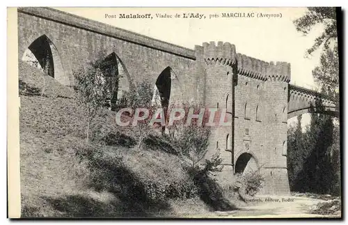 Ansichtskarte AK Pont Malakoff Viaduc de L&#39ady Pres Marcillac