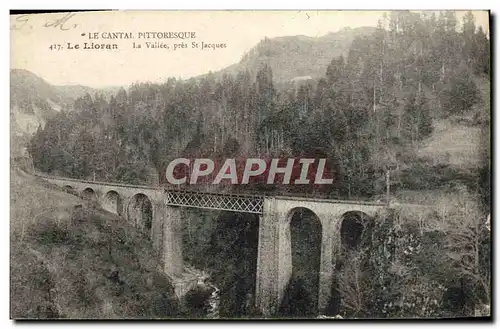 Cartes postales Le Cantal Pittoresque Le Lioran La Vallee Pres st jacques