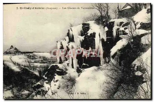 Cartes postales St Chely d&#39Aubrac Les Glaciers de Verminiere