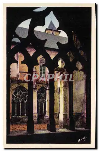 Cartes postales L&#39Aveyron Illustre Villefrance De Rouergue ancienne chartreuse Exterieur du petit cloitre
