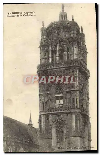 Cartes postales Rodez Clocher de la Cathedrale