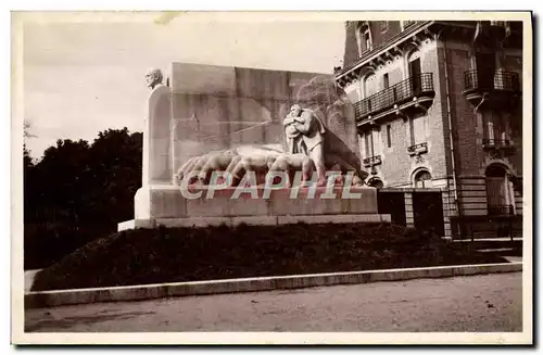 Cartes postales En Aveyron Rodez Monument Francois Fabie statuaire Marc Robert