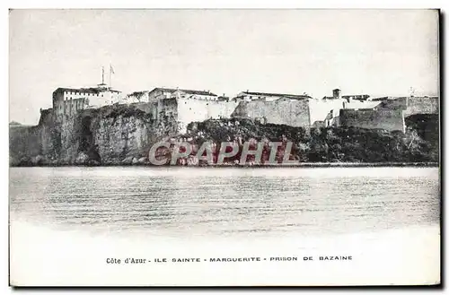 Cartes postales Cote D&#39Azur Ile Sainte Marguerite Prison De Bazaine