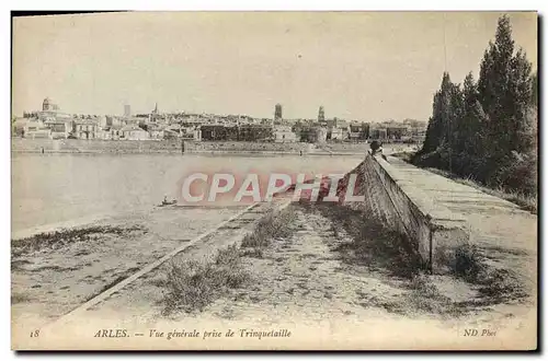 Cartes postales Arles Vue generale prise de Trinquetaille