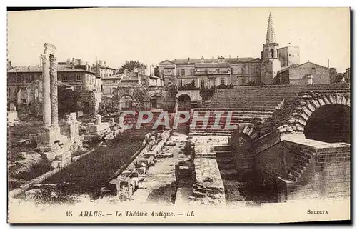 Cartes postales Arles Le theatre antique