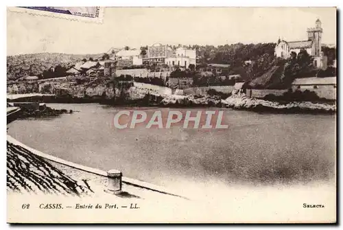 Cartes postales Cassis entree du port
