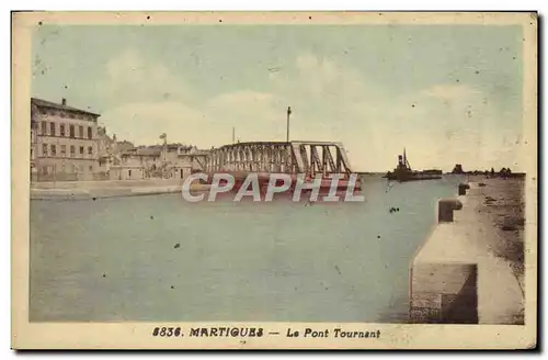 Cartes postales Martigues Le Pont Tournant