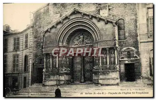 Cartes postales Arles Facade de L&#39eglise St Prophime