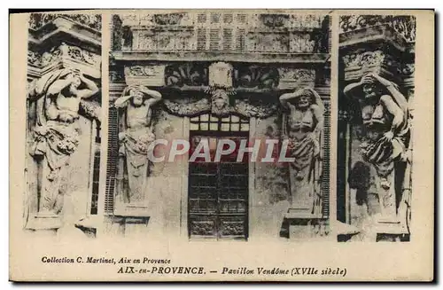 Cartes postales Aix en Provence Pavillon Vendome