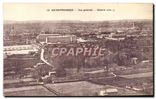 Cartes postales Aix en Provence Vue Generale