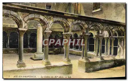 Cartes postales Aix en Provence Le Cloitre du 11eme