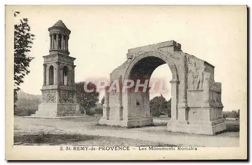 Ansichtskarte AK St Remy de Provence Les Monuments Romains