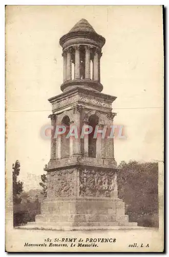 Ansichtskarte AK Saint Remy de Provence Monuments romains Le mausolee