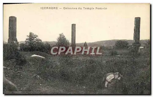 Ansichtskarte AK Izernore Colonnes du Temple Romain