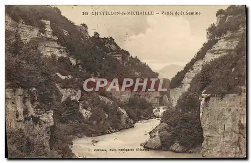 Cartes postales Chatillon de Michaille Vallee de la Semine