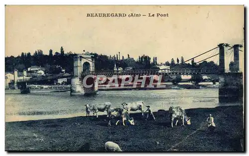 Cartes postales Beauregard Le Pont Vaches