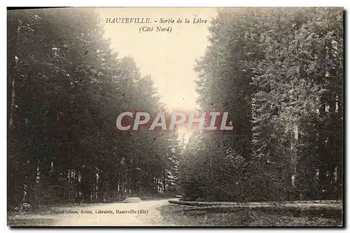 Cartes postales Hauteville Sortie de la Lebre