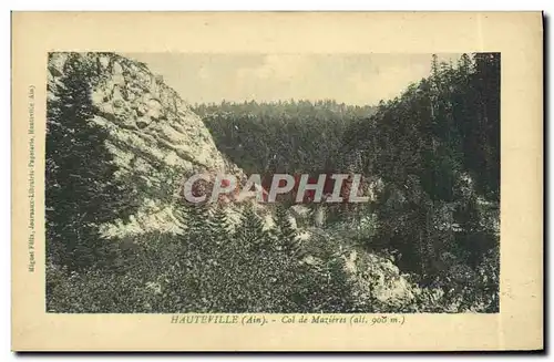 Cartes postales Hauteville Col de Mazieres