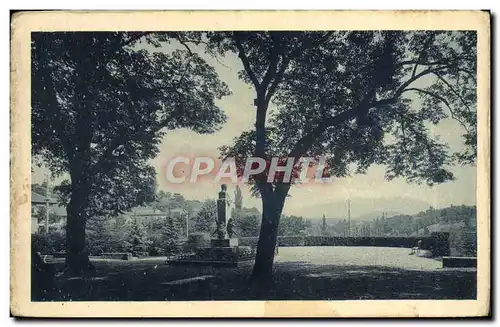 Cartes postales Belley Le Monument de Brillat Savarin et le Promenoir