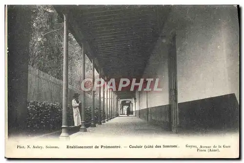 Cartes postales Etablissement de Premontre Couloir Cote des femmes