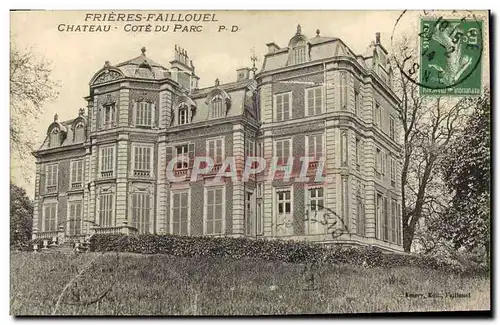 Ansichtskarte AK Frieres Faillouel Chateau Cote du Parc