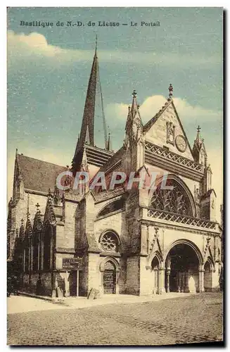 Cartes postales Basilique de N D de Liesse Le Portail