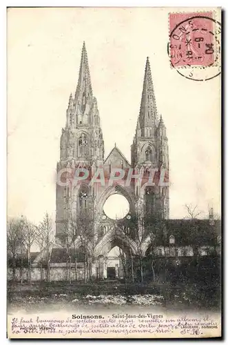 Cartes postales Soissons Saint Jean des Vignes