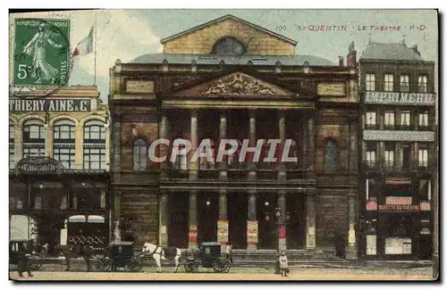 Cartes postales St Quentin Le Theatre