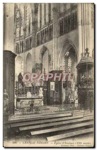 Cartes postales Ch�teau Thierry Eglise d&#39Esomes