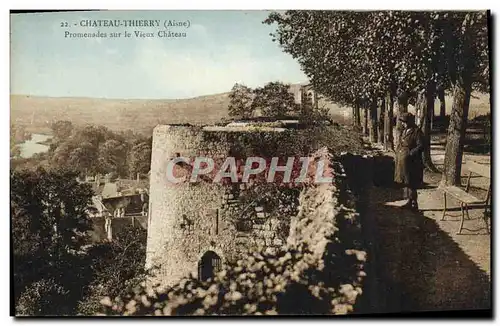 Cartes postales Ch�teau Thierry Promenades sur le Vieux Chateau