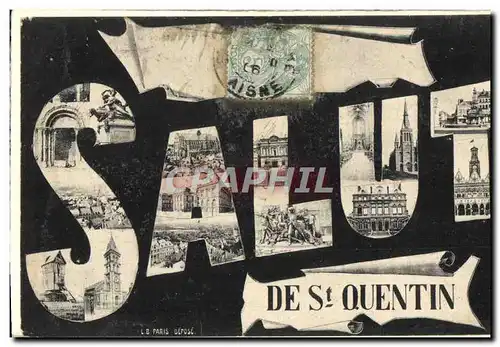 Cartes postales Salut de St Quentin