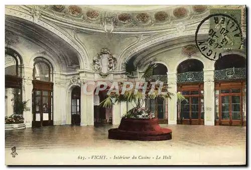 Cartes postales Vichy Interieur du Casino Le Hall