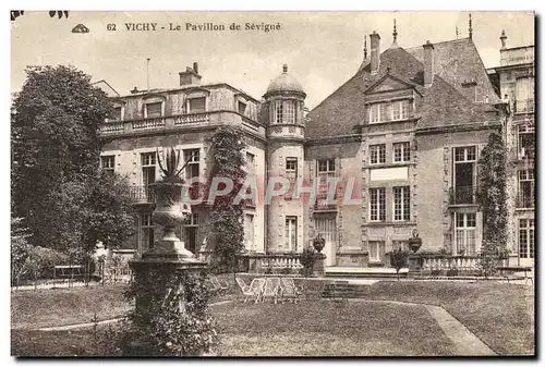 Cartes postales Vichy Le Pavillon des Sevigne