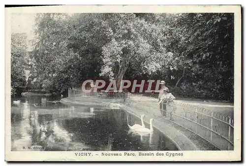 Ansichtskarte AK Vichy Nouveau Parc Bassin des Cygnes