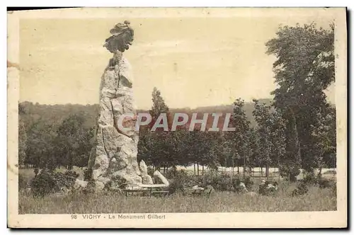 Cartes postales Vichy Le Monument Gillbert