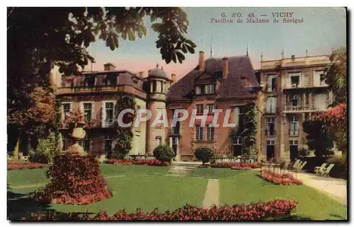 Cartes postales Vichy Pavillon de Madame de Sevigne