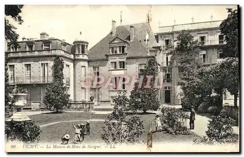 Cartes postales Vichy La Maison de Mme de Sevigne