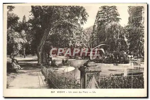 Cartes postales Vichy Un coin du Parc