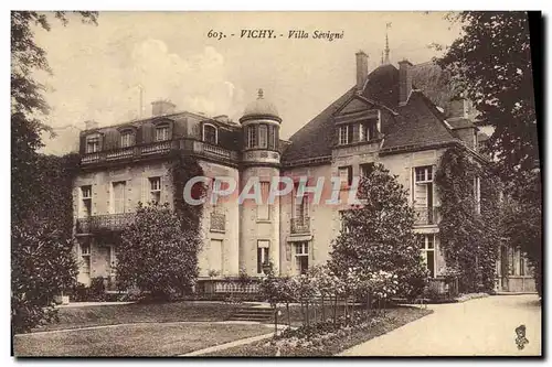 Cartes postales Vichy Villa Sevigne