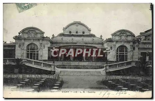 Cartes postales Vichy L R Casino