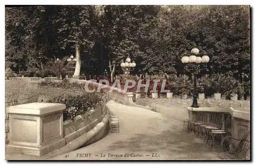 Cartes postales Vichy La Terrasse du Casino