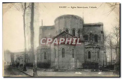 Cartes postales Vichy Eglise Saint Louis l&#39Abside