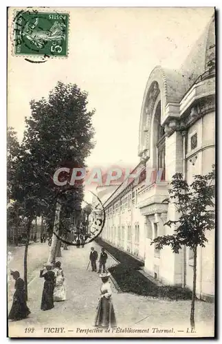 Cartes postales Vichy Perspective de l&#39Etablissement Thermal