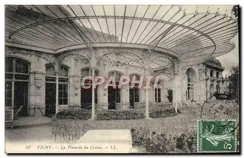 Cartes postales Vichy La Veranda du Casino