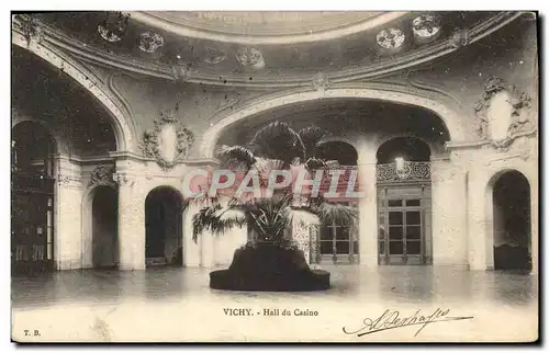 Cartes postales Vichy Hall du Casino