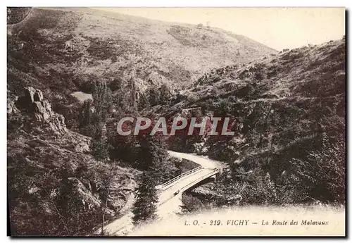 Cartes postales Vichy La Route des Malavaux